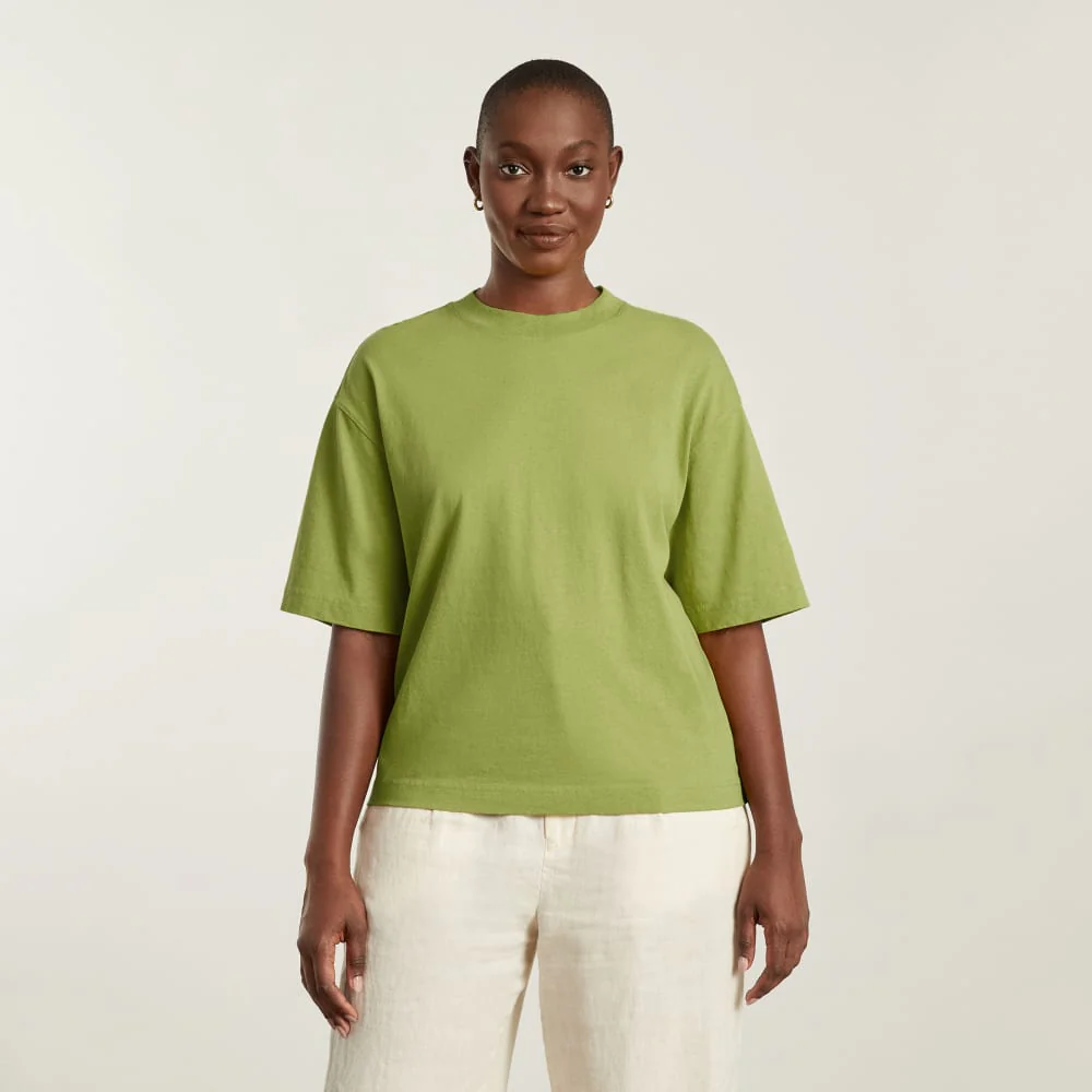 The Premium Weight Relaxed Tee | Pepper - Image 2