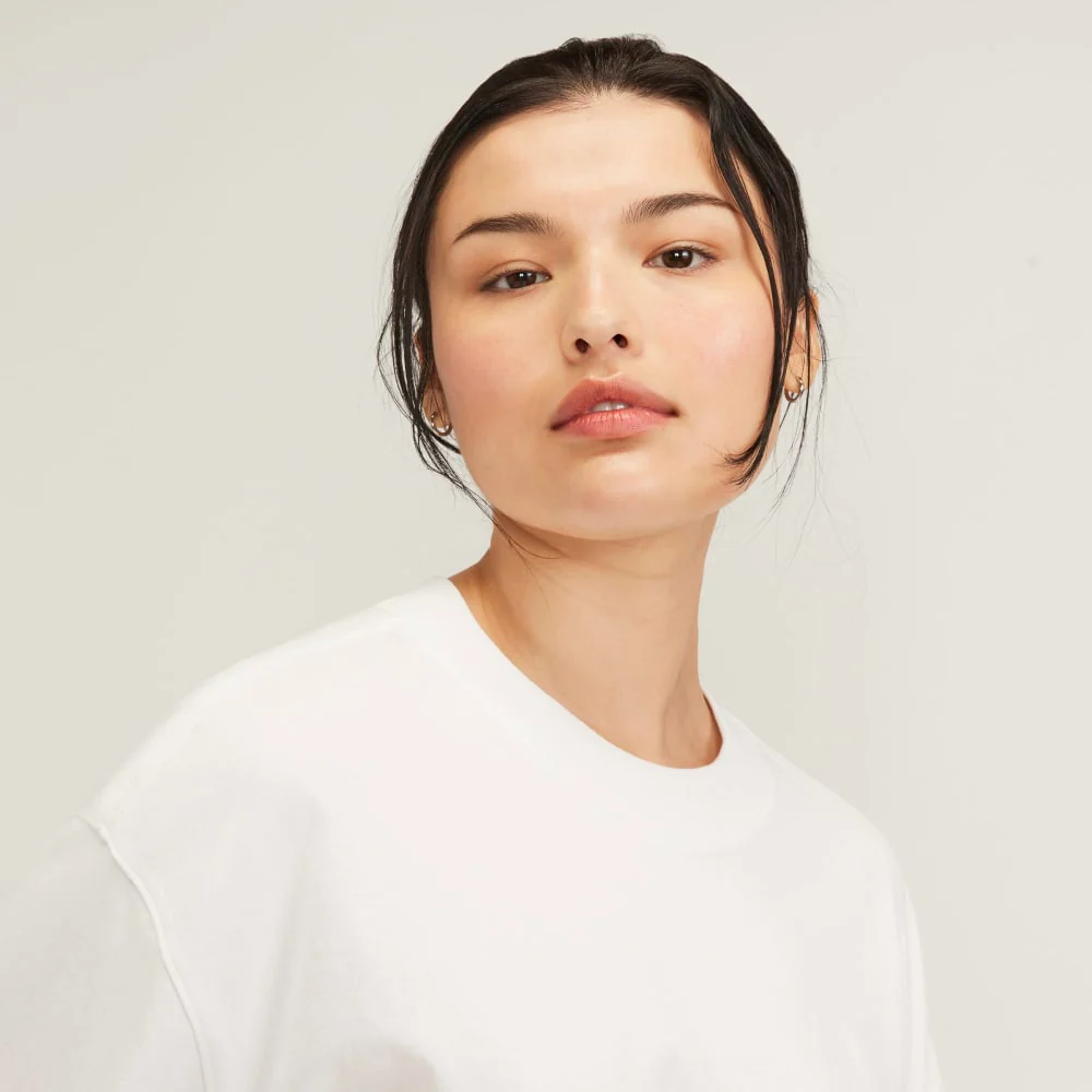 The Premium Weight Relaxed Tee | White - Image 4