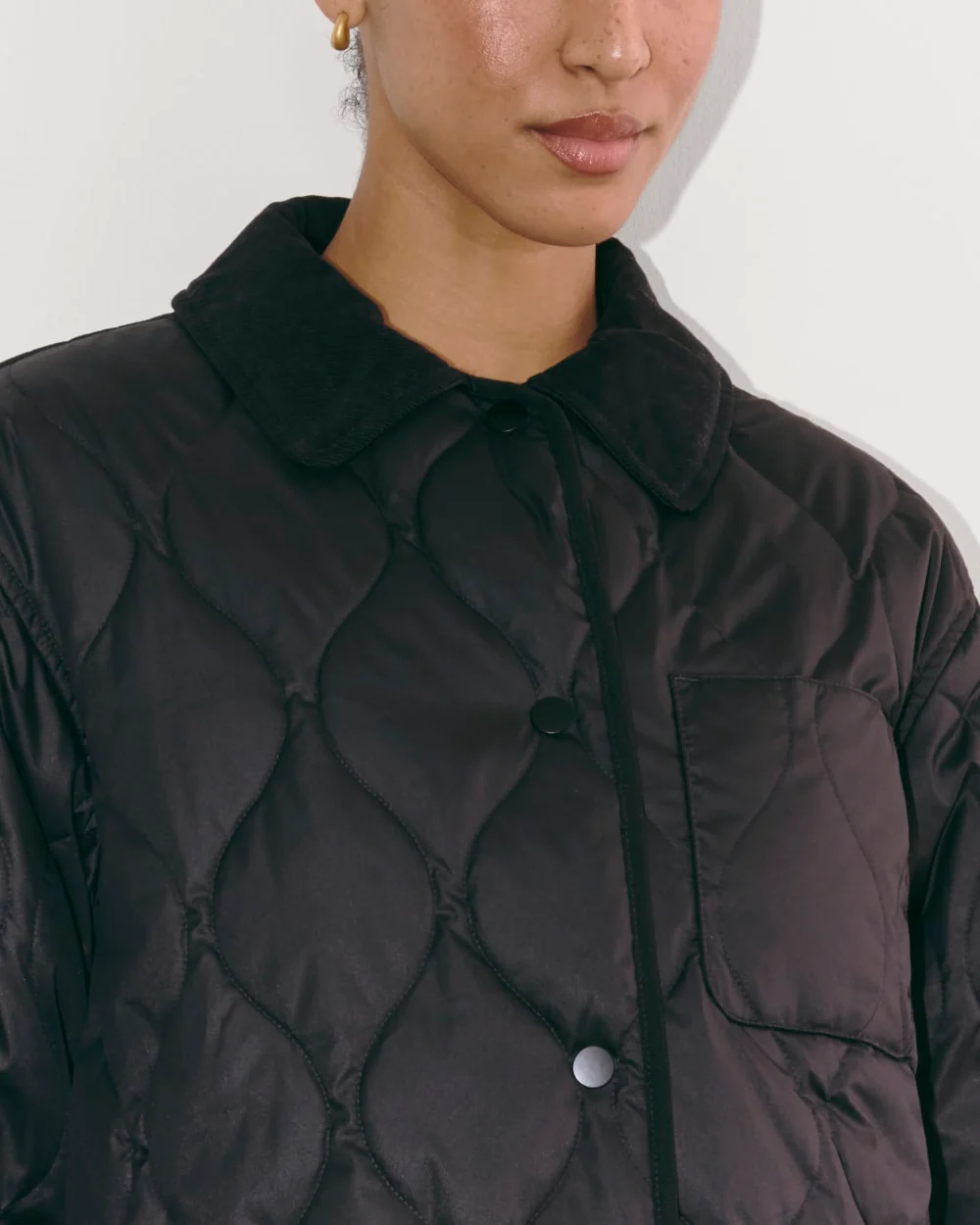 The Quilted Ranch Jacket | Black - Image 4