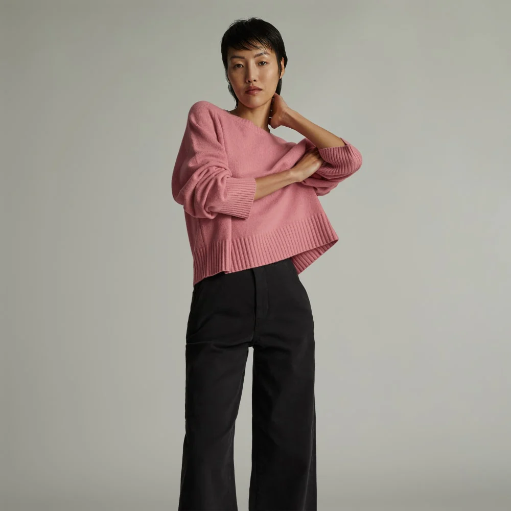 The Cashmere Boxy Crew | Bubblegum - Image 5