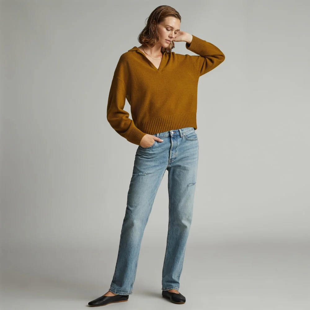 The Cashmere Polo | Tapenade - Image 6