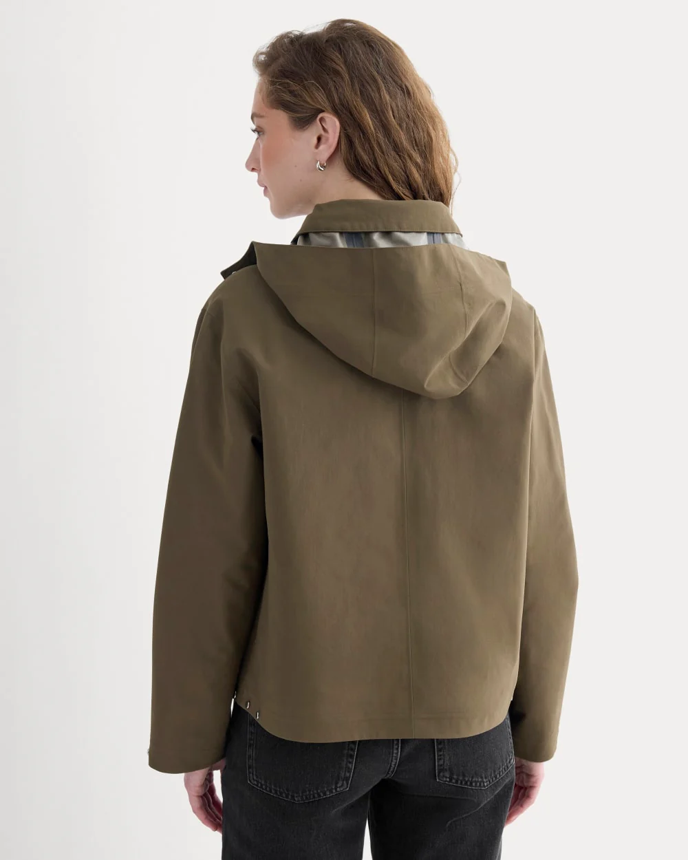 Re:Cycled Nylon Barrel Jacket | Beech - Image 6