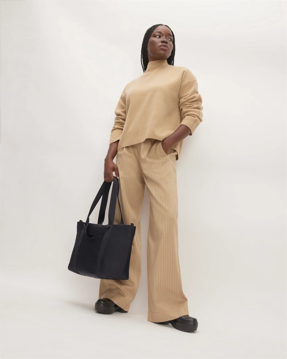The Recycled Nylon Tote | Black - Image 3