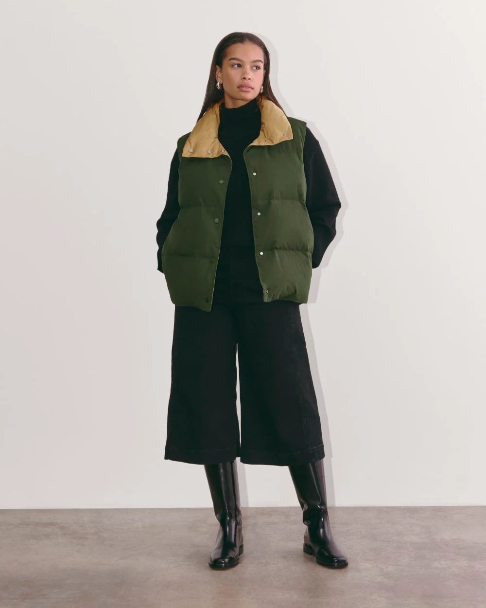 The Puffer Vest | Dark Forest - Image 3