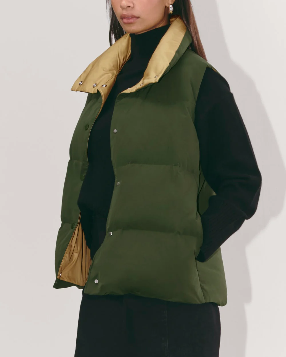 The Puffer Vest | Dark Forest - Image 5