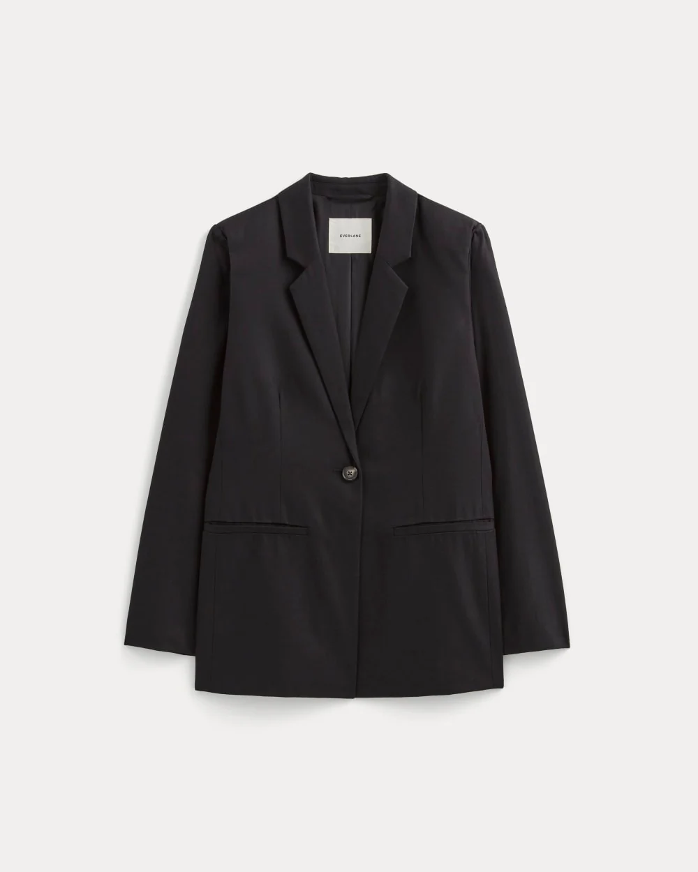 The Relaxed Blazer in Buttersmooth | Black - Image 2