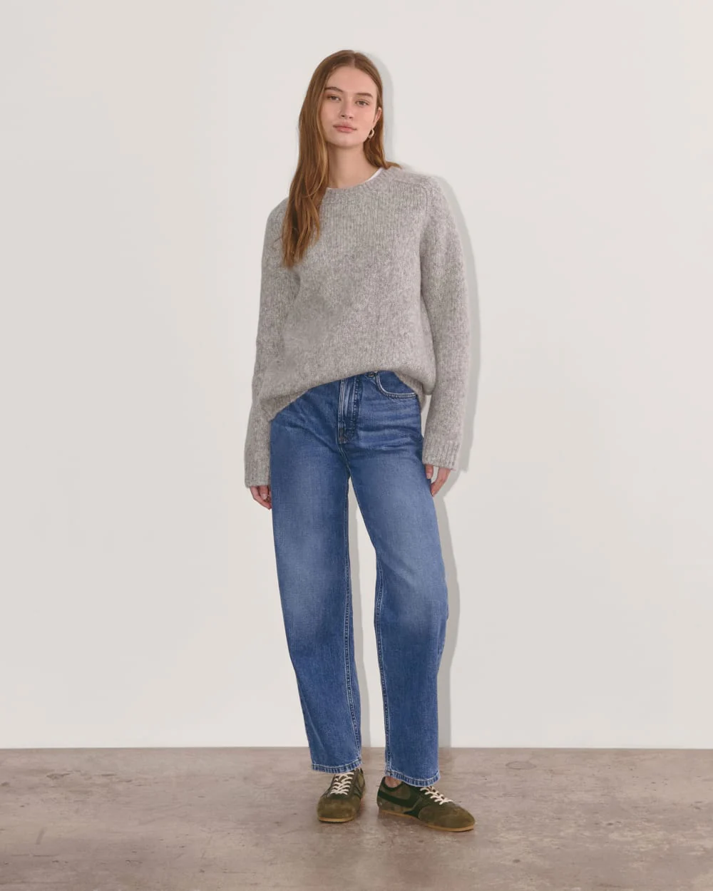 The Relaxed Crew in Cloud | Heather Grey - Image 3
