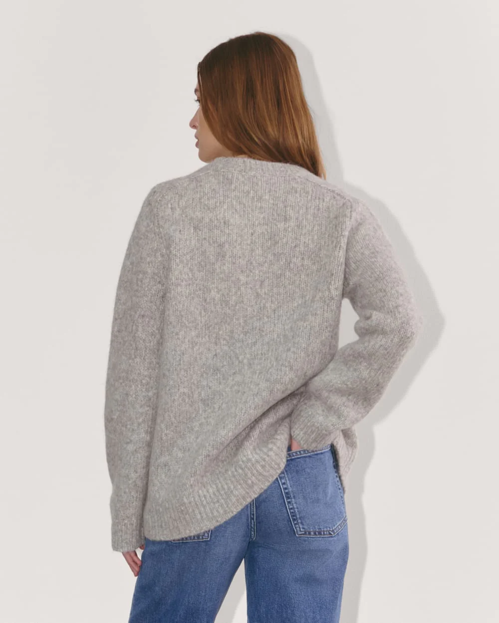 The Relaxed Crew in Cloud | Heather Grey - Image 5