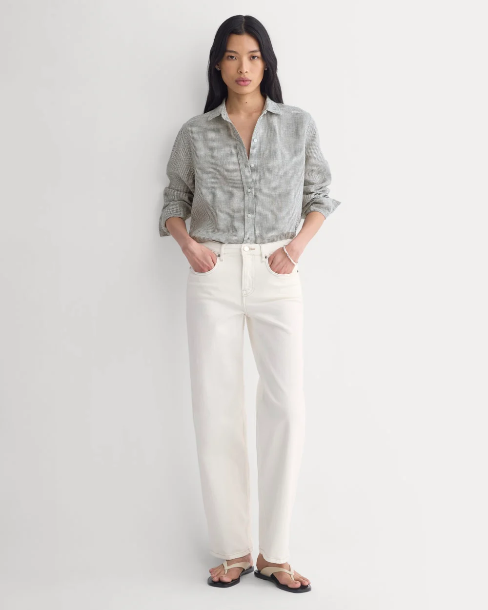 The Must-Have Shirt in Linen | Agave Green - Image 4