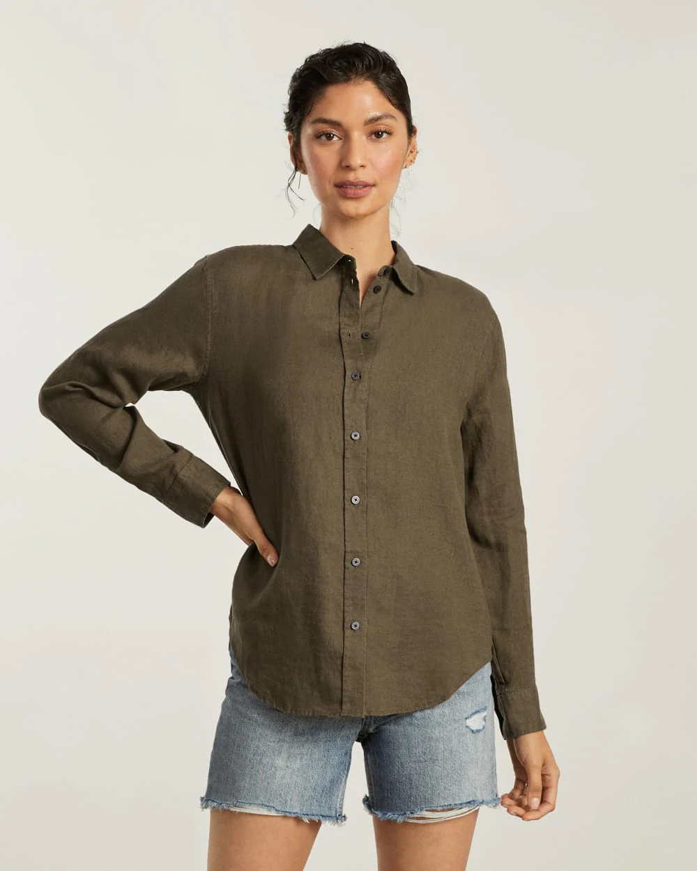 The Must-Have Shirt in Linen | Beech - Image 3