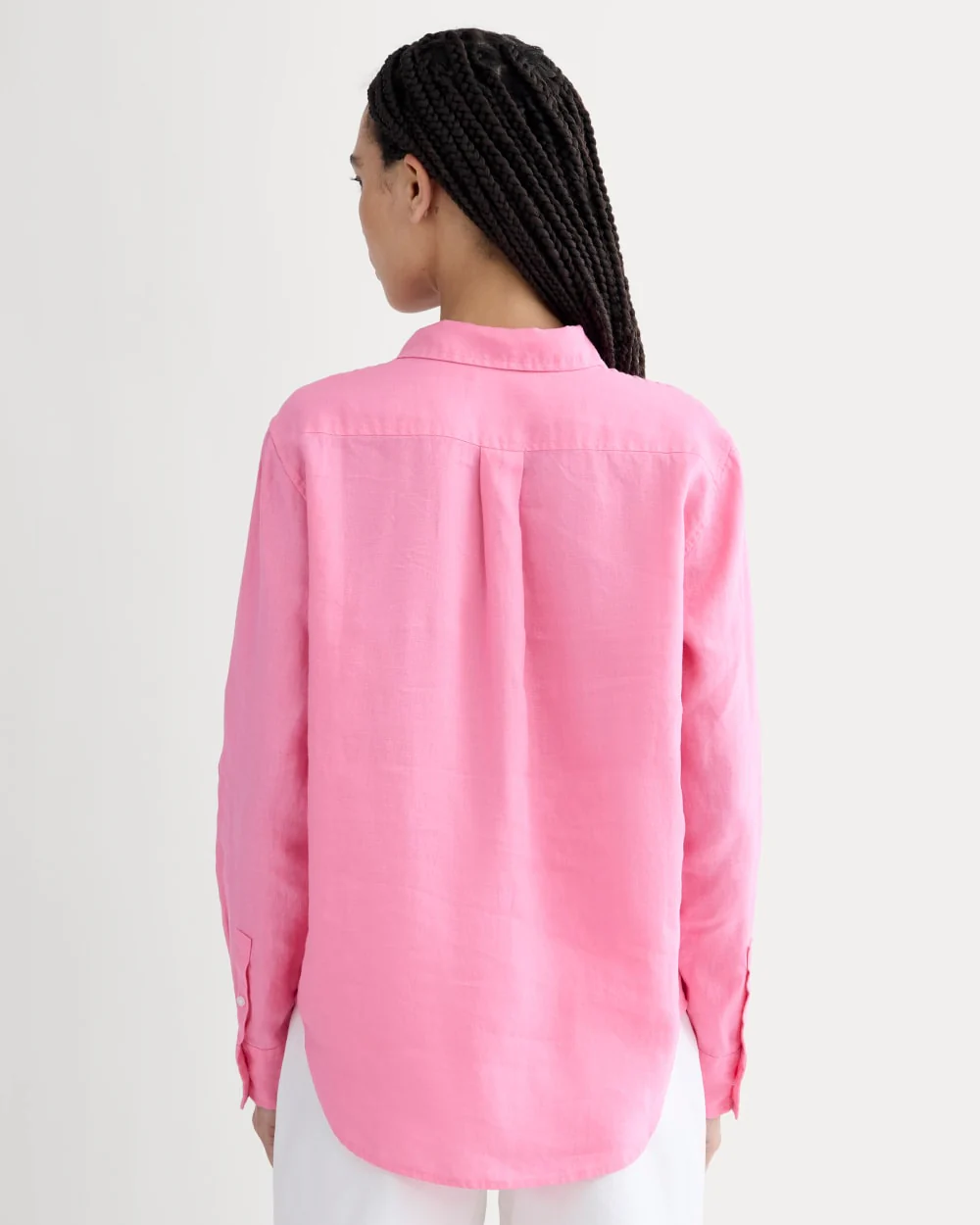 The Must-Have Shirt in Linen | Deep Pink - Image 5