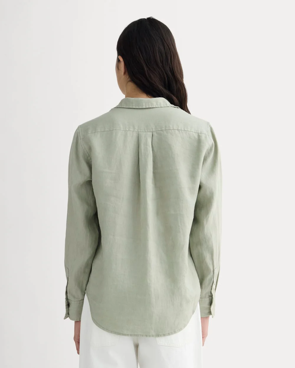 The Must-Have Shirt in Linen | Seagrass - Image 4