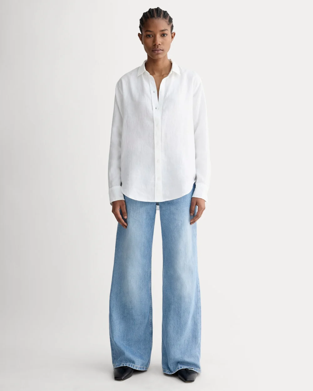 The Must-Have Shirt in Linen | White - Image 3