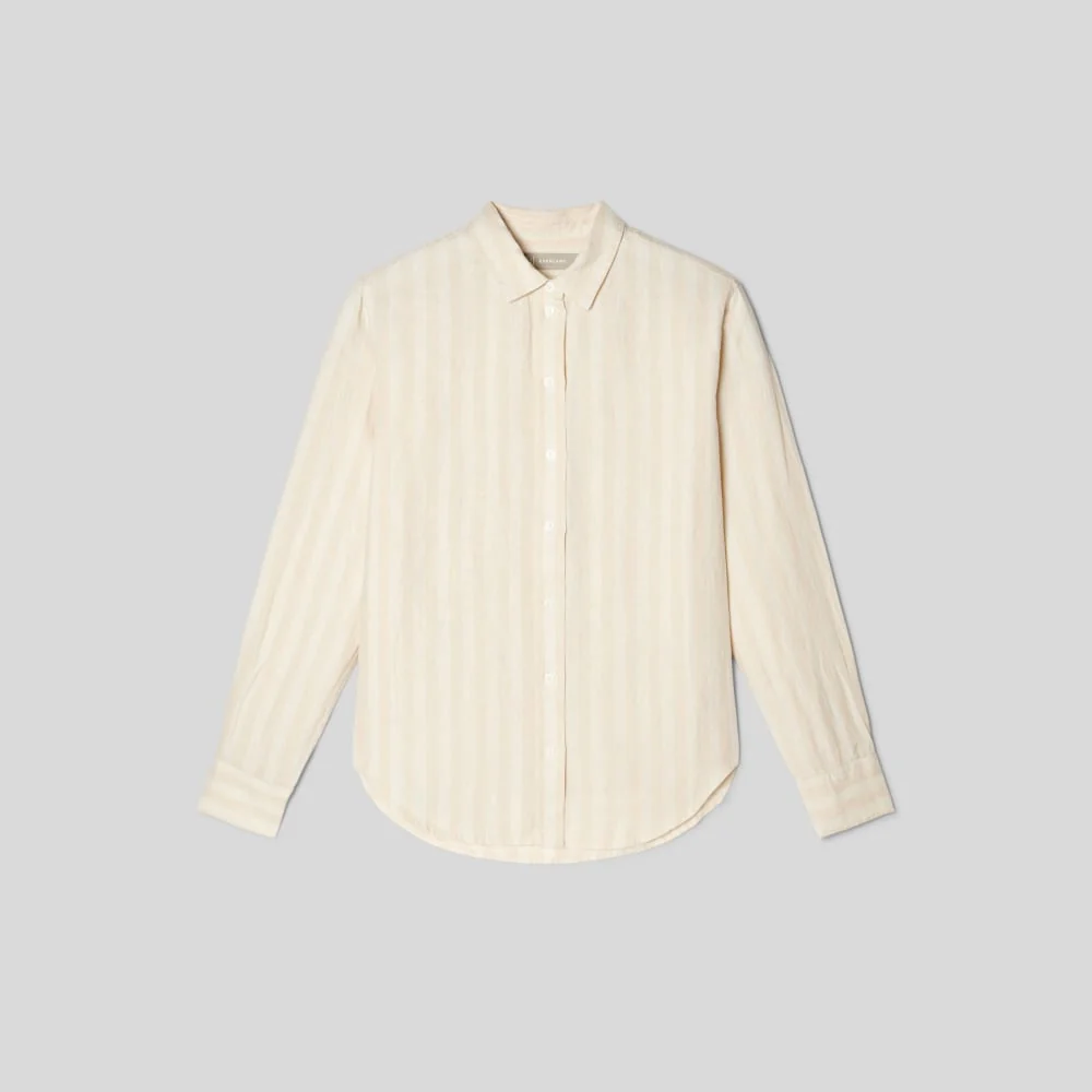 The Must-Have Shirt in Linen | Brazilian Sand / Canvas Tan - Image 2