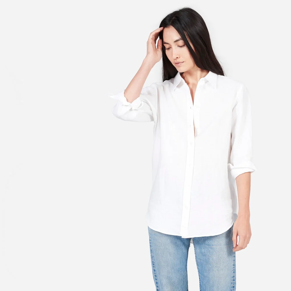 The Must-Have Shirt in Linen | White - Image 5