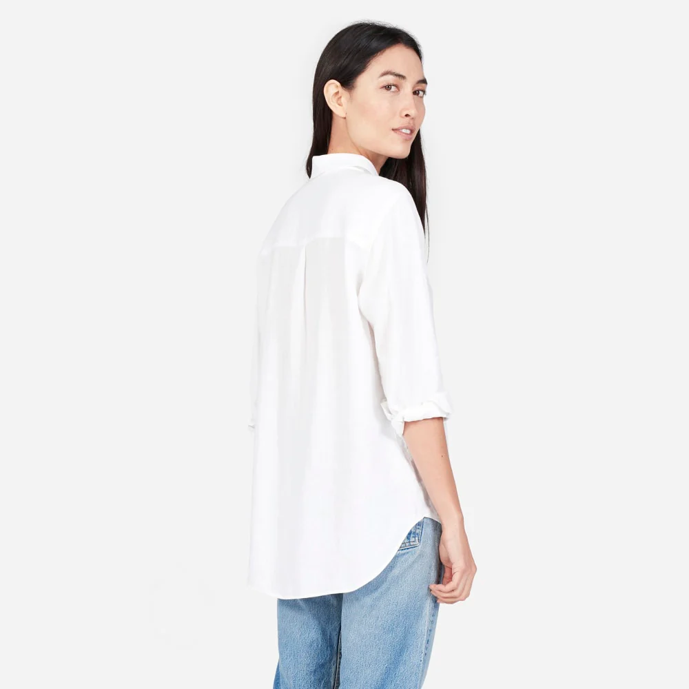 The Must-Have Shirt in Linen | White - Image 8