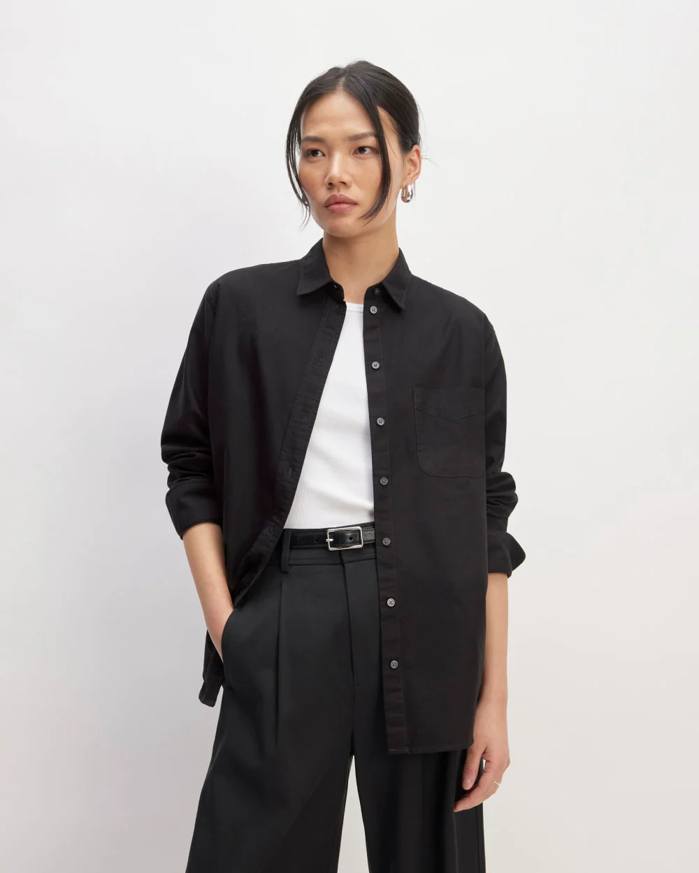 The Must-Have Oxford Shirt | Black