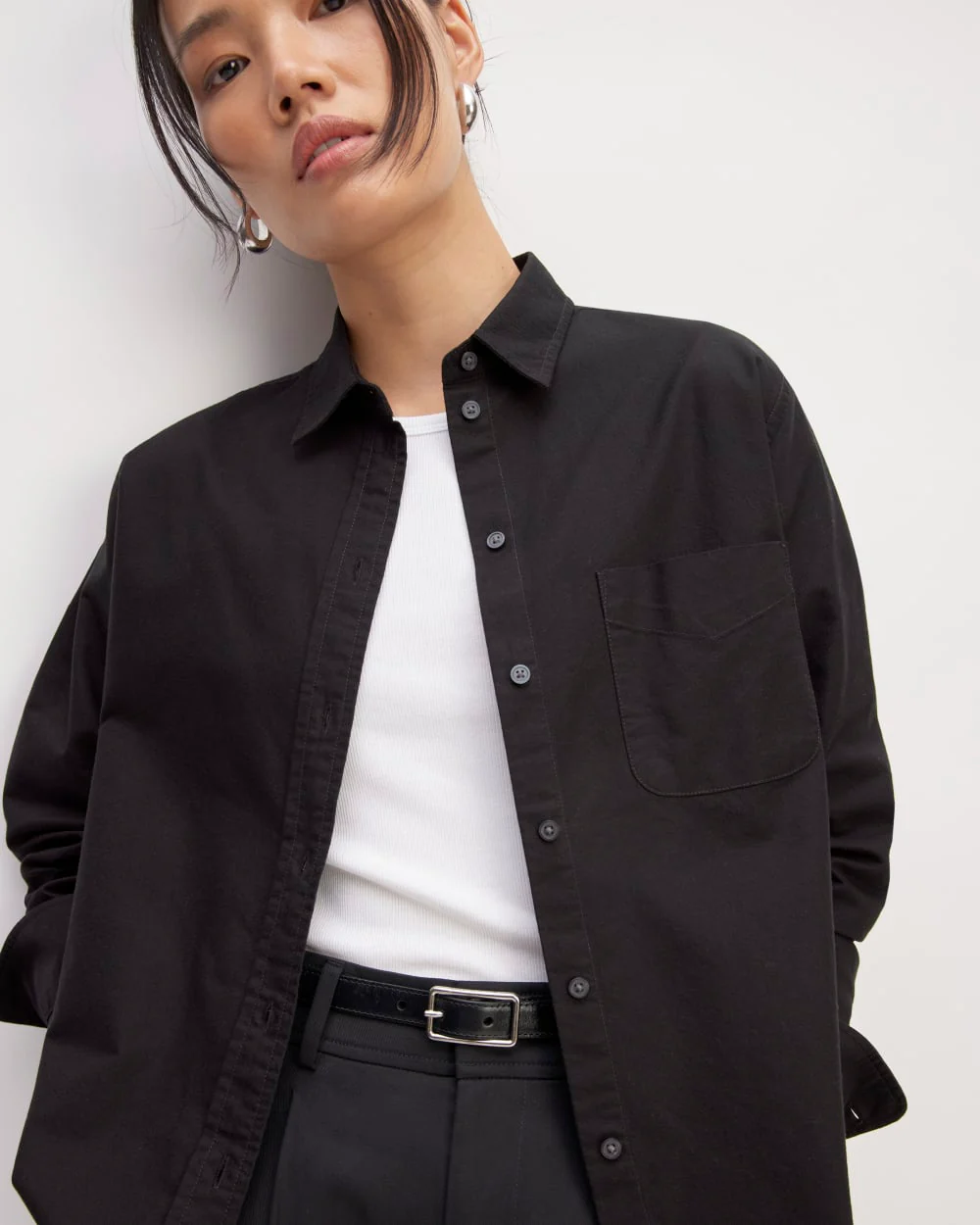 The Must-Have Oxford Shirt | Black - Image 4
