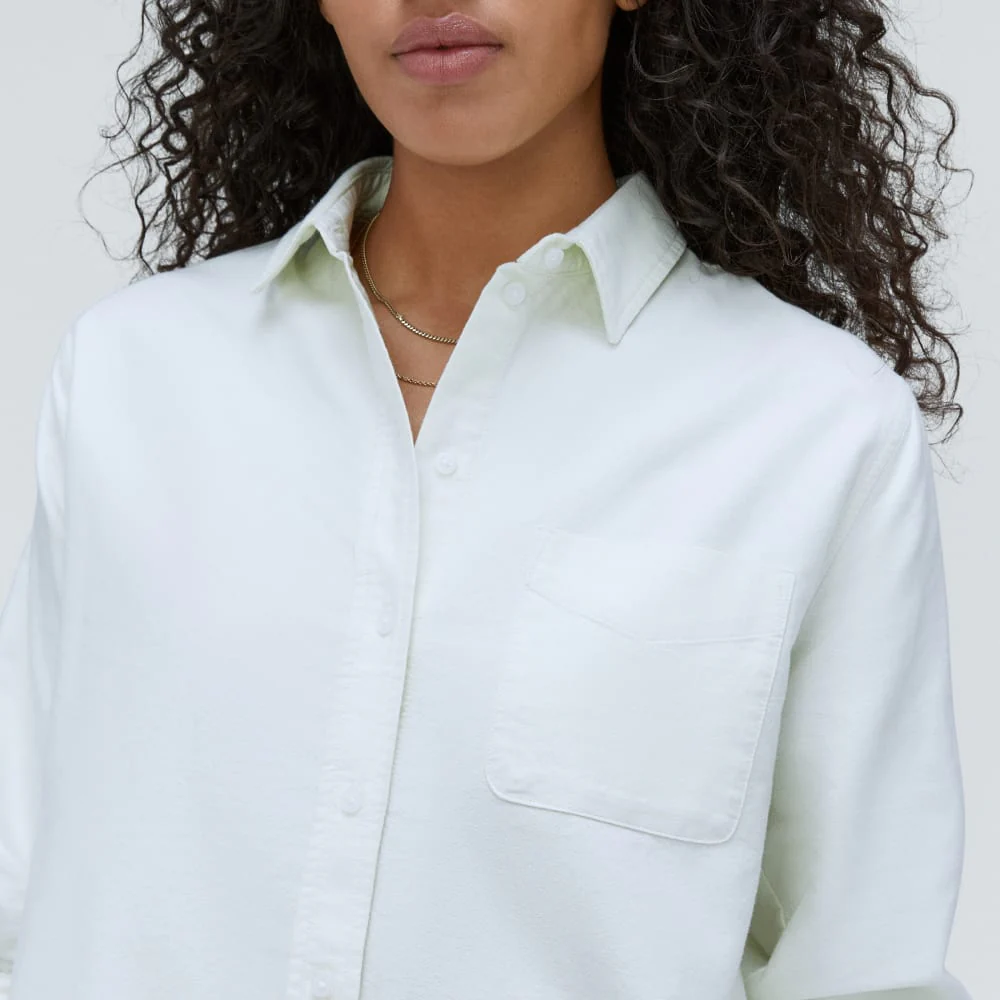The Must-Have Oxford Shirt | Seafoam Green - Image 4