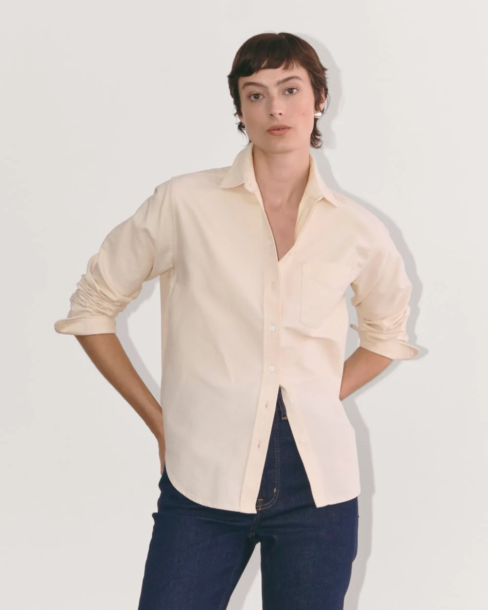 The Must-Have Oxford Shirt | Whisper Pink