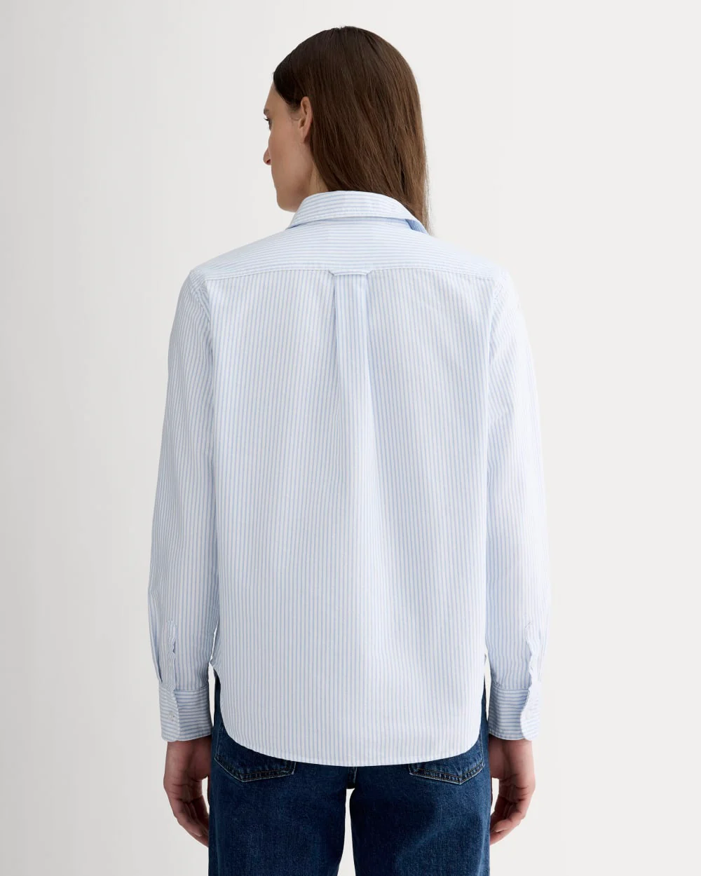 The Must-Have Oxford Shirt | White / Blue - Image 5