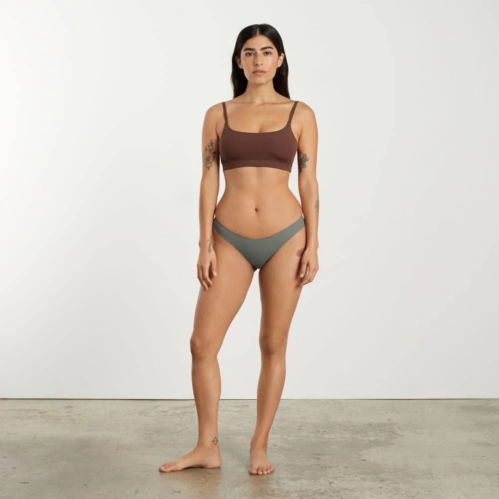 The Invisible Bikini | Pewter Green - Image 5