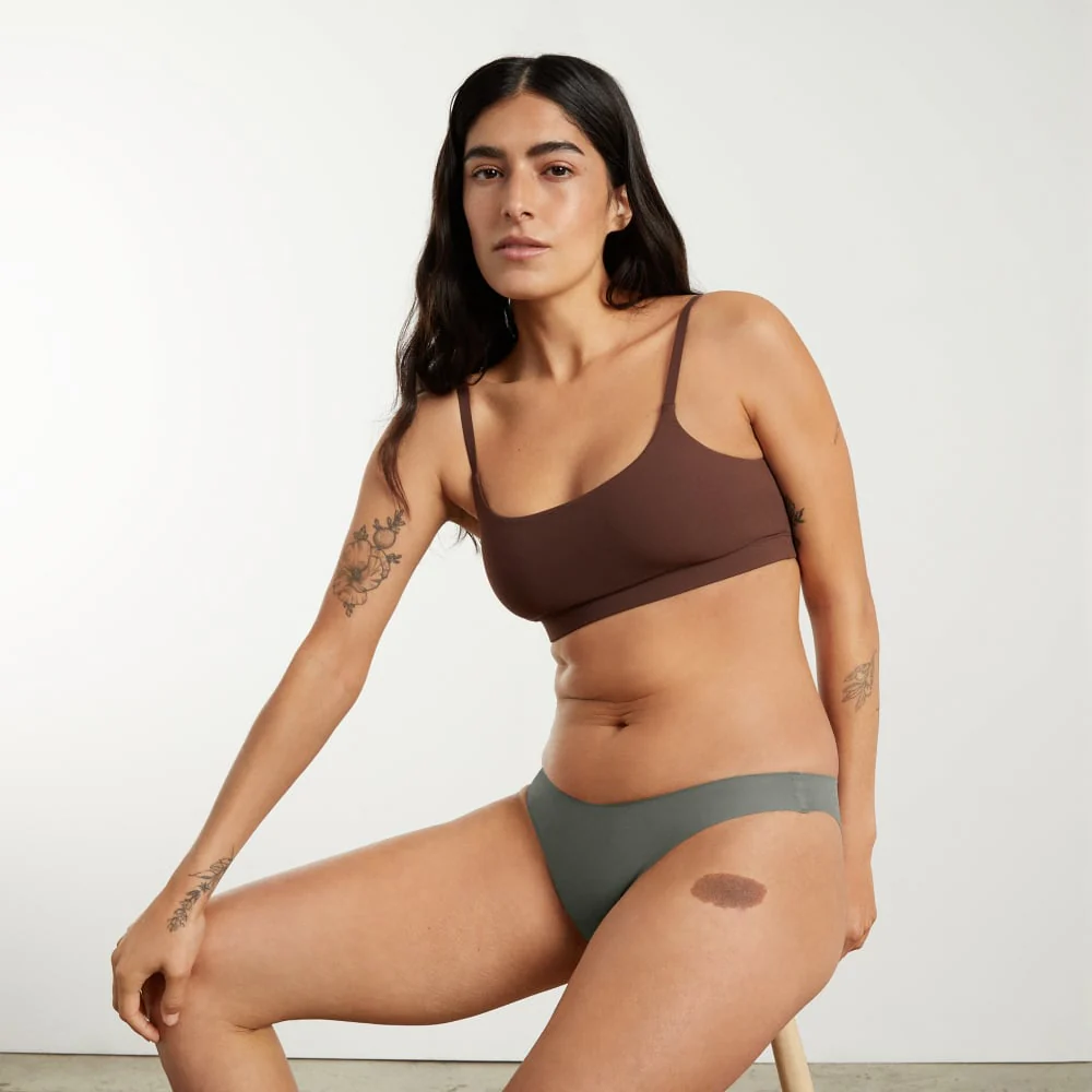 The Invisible Bikini | Pewter Green - Image 6