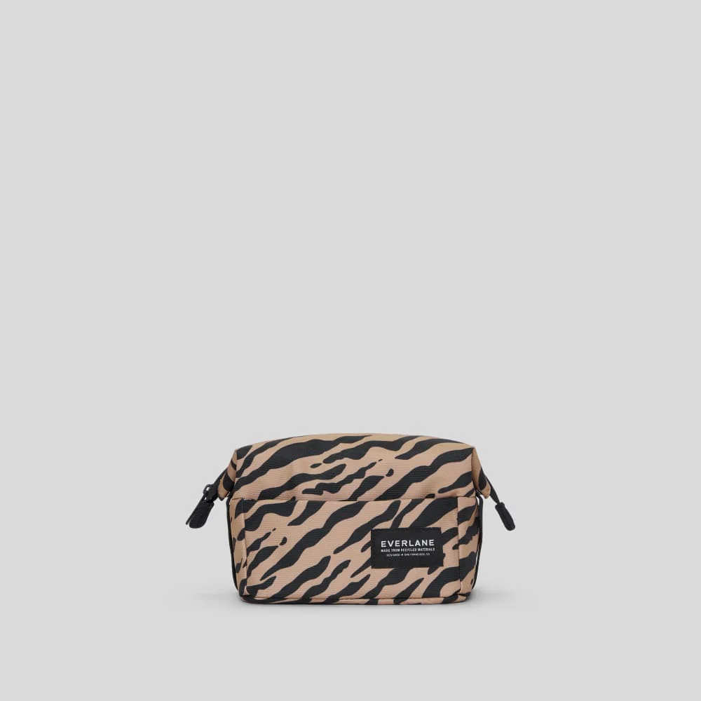 The ReNew Transit Catch-All Case | Tiger Stripe Toasted Coconut