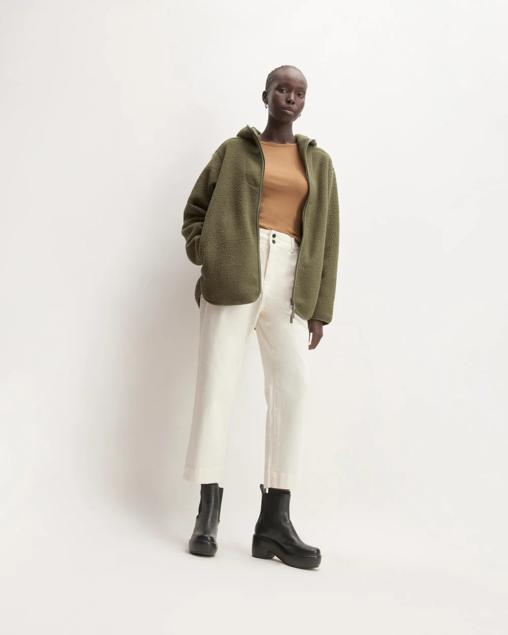 The ReNew Fleece Full-Zip Hoodie | Kalamata - Image 3