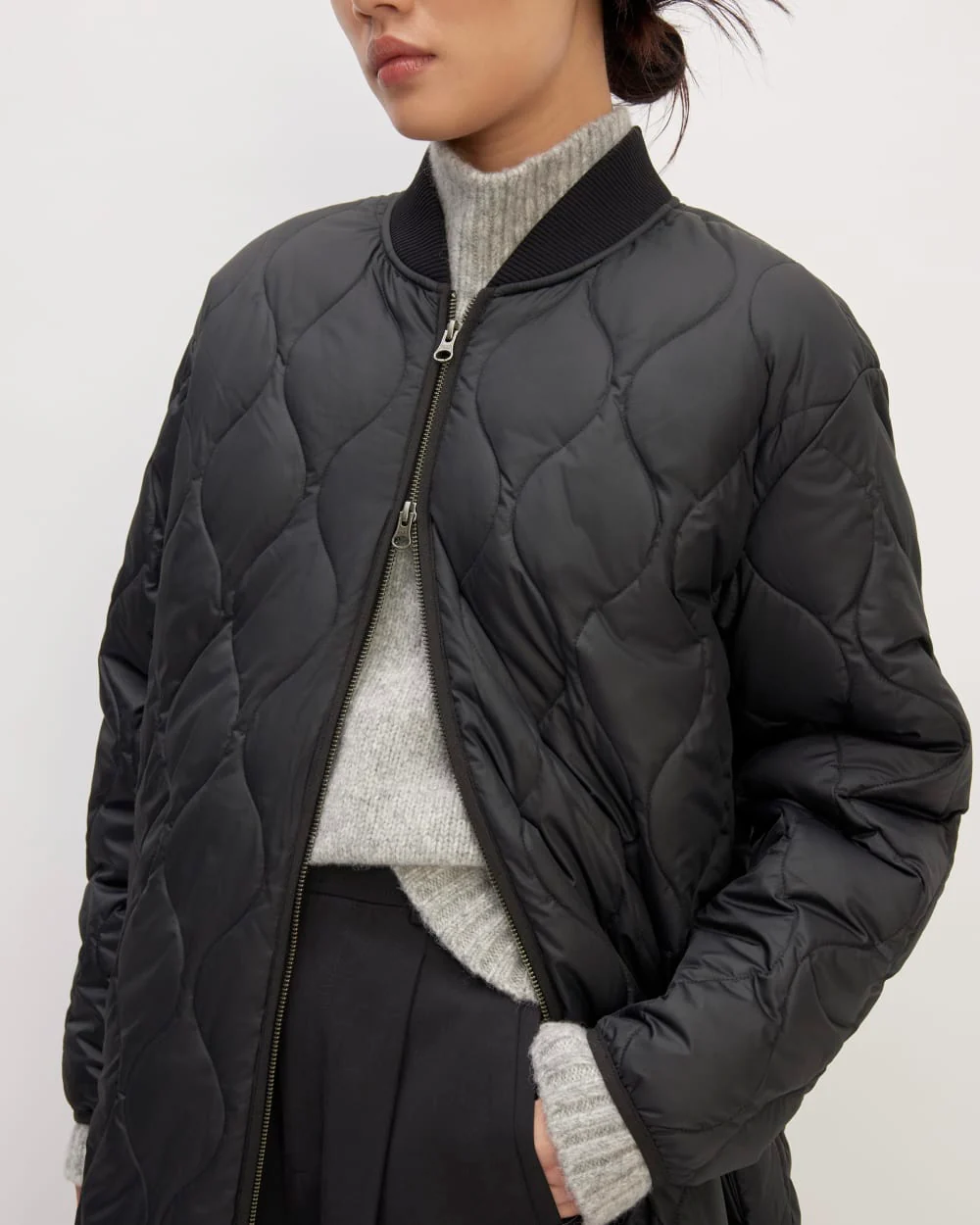 The ReNew Long Liner | Black - Image 3