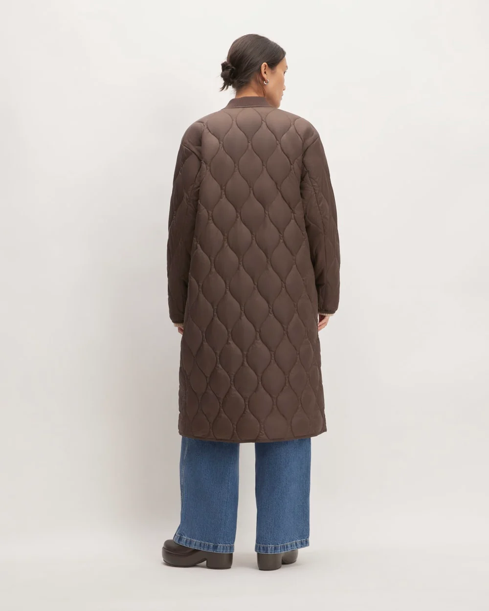 The ReNew Long Liner | Earth Brown - Image 6