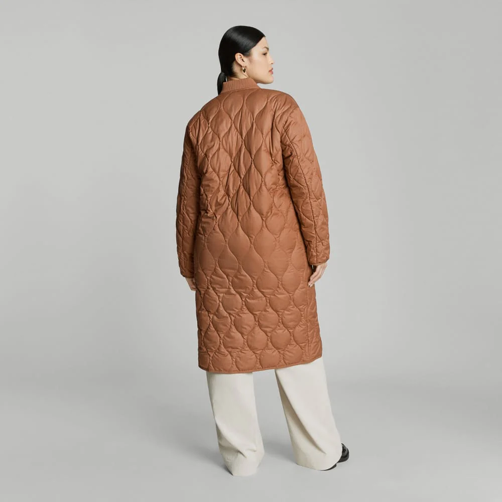 The ReNew Long Liner | Tawny Brown - Image 3