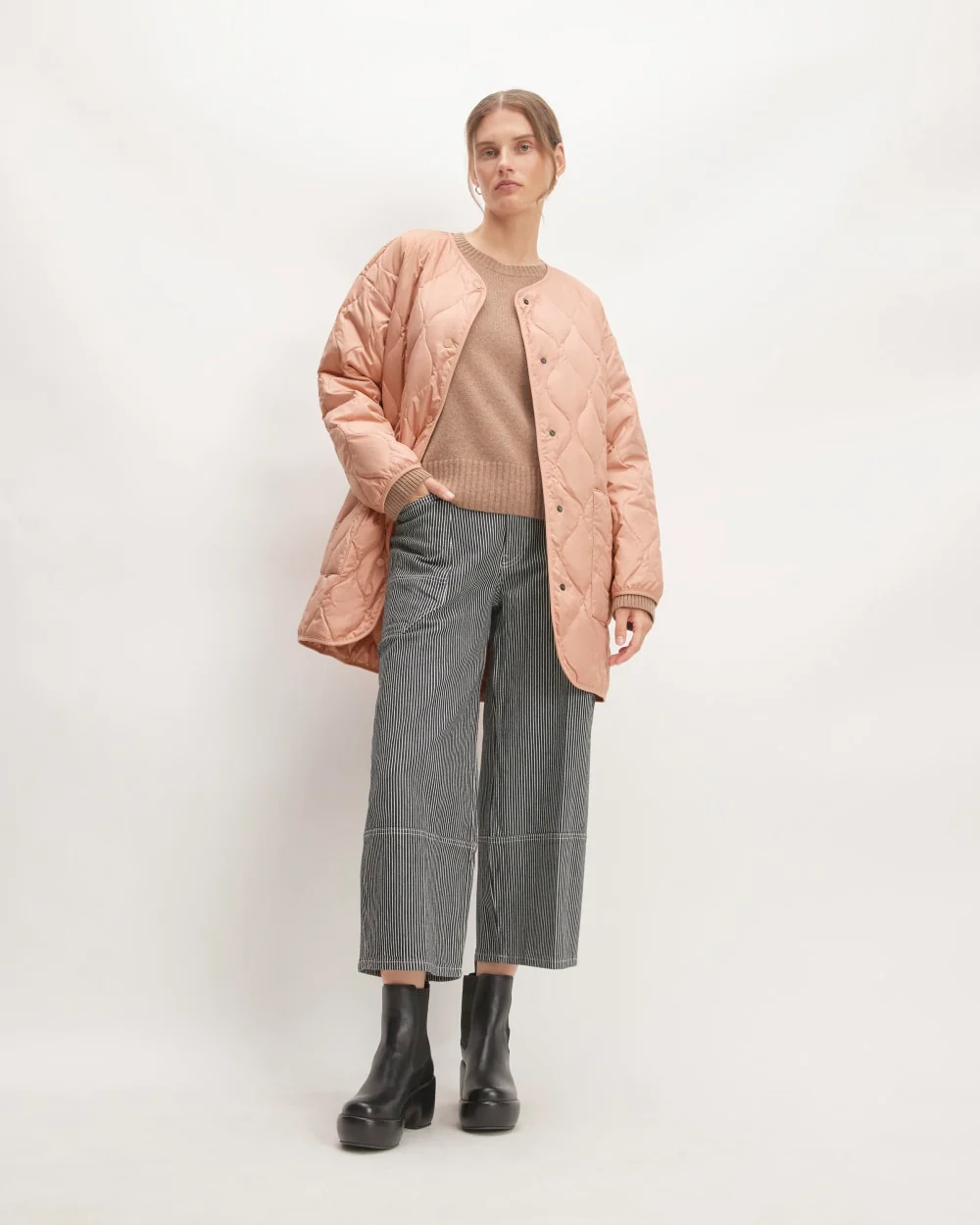 The Quilted Liner | Blush Pink - Image 4