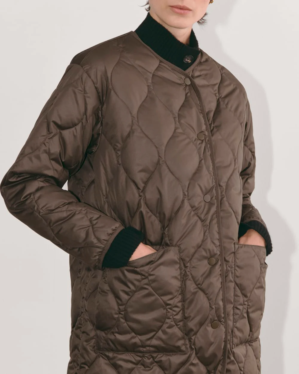 The Quilted Liner | Earth Brown - Image 4