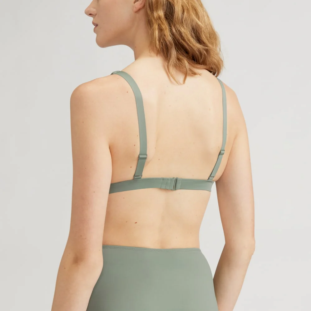 The ReNew Plunge Triangle Top | Herb - Image 4