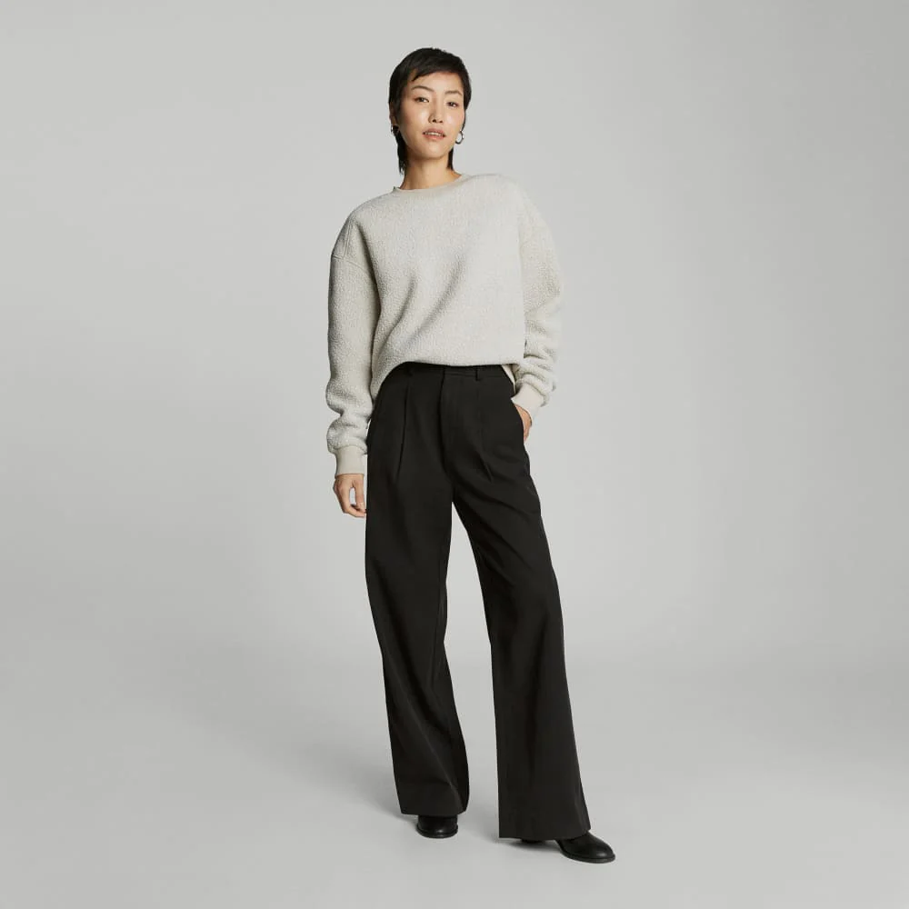 The ReNew Teddy Oversized Crew | Oat - Image 6