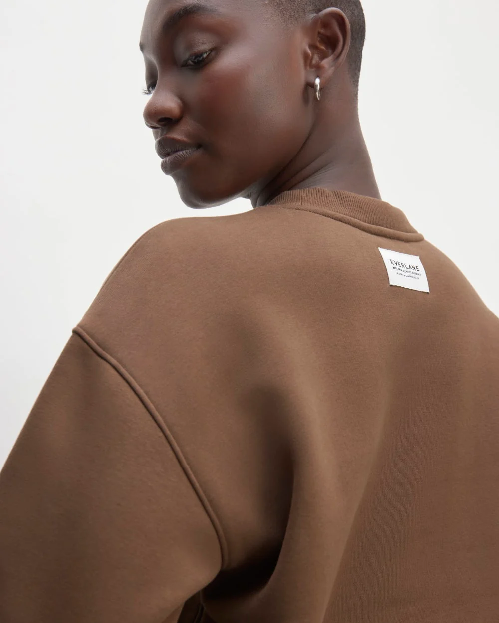 The ReTrack Oversized Crew | Cocoa - Image 5