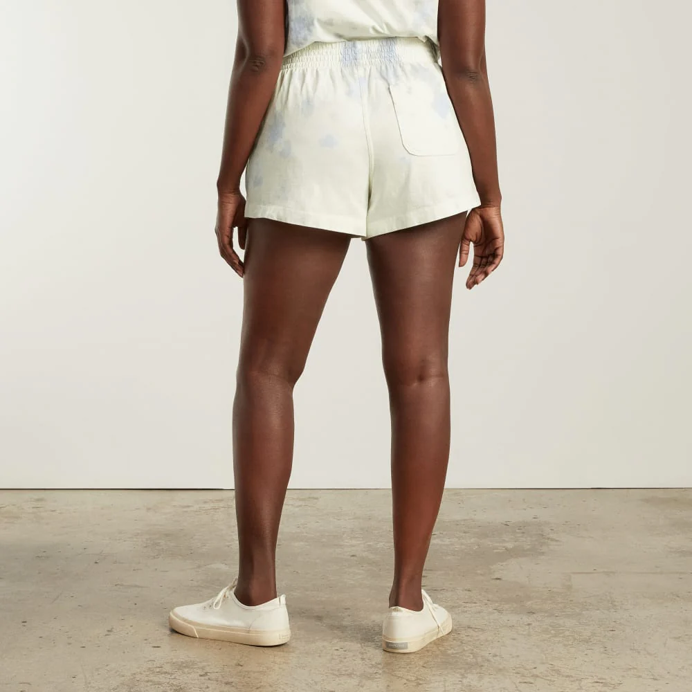 The Retro Jersey Short | Blue Slate Tie Dye - Image 3