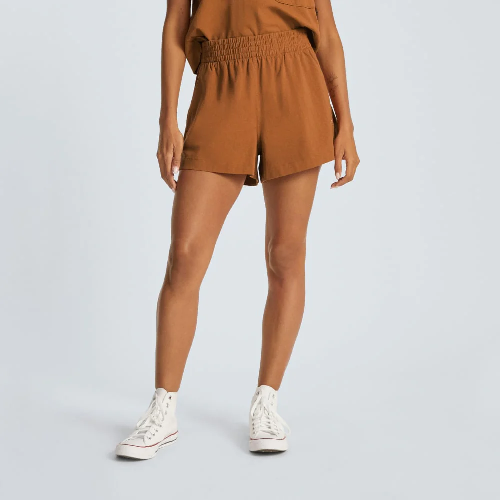 The Retro Jersey Short | Tawny Brown - Image 2
