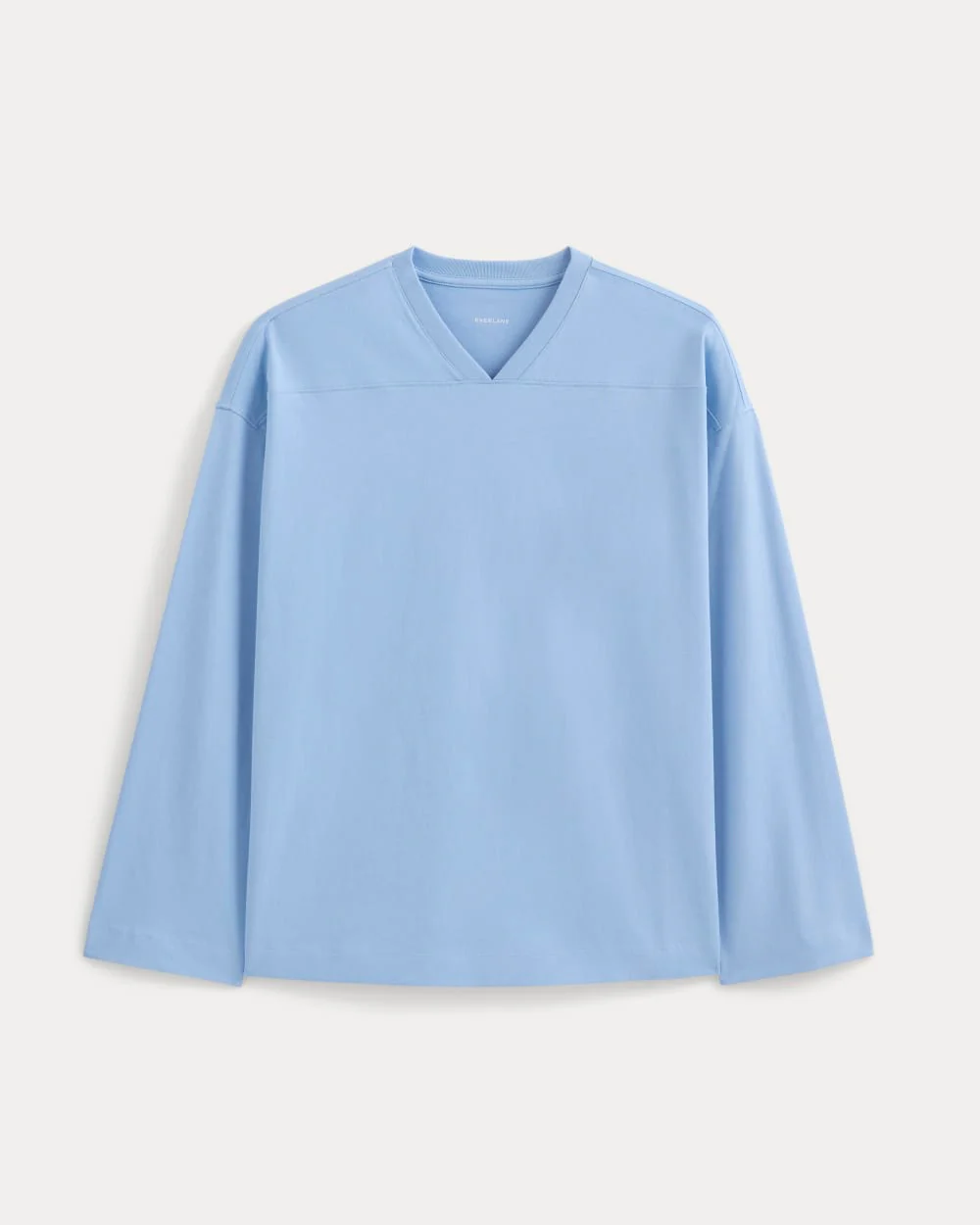 Retro V-Neck Jersey | Open Air Blue - Image 2