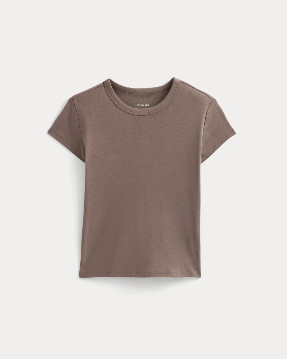 RetroSoft Cotton Crew | Deep Taupe - Image 2