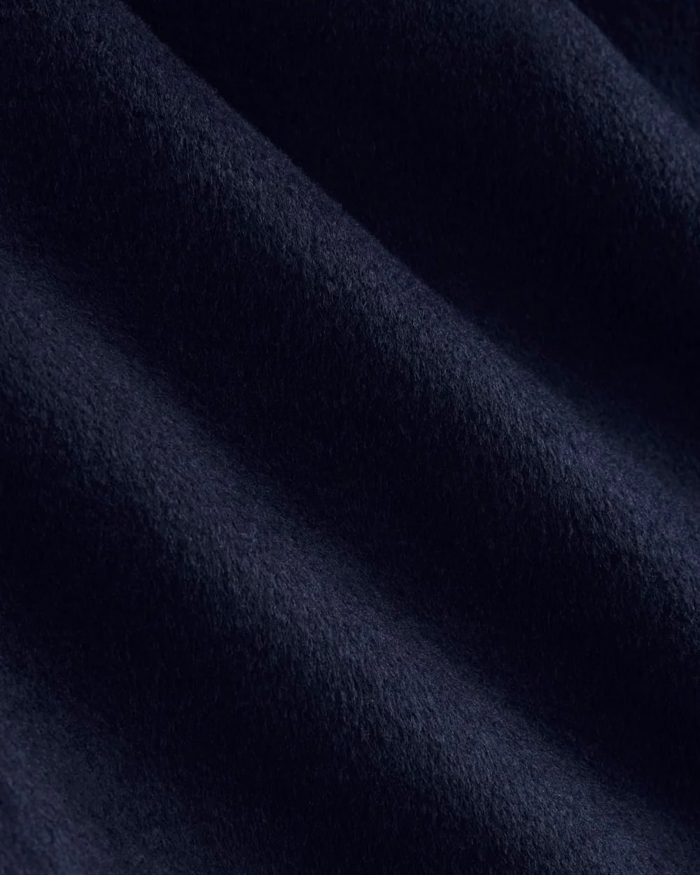 ReWool Belted Blanket Coat | Deep Navy - Image 5
