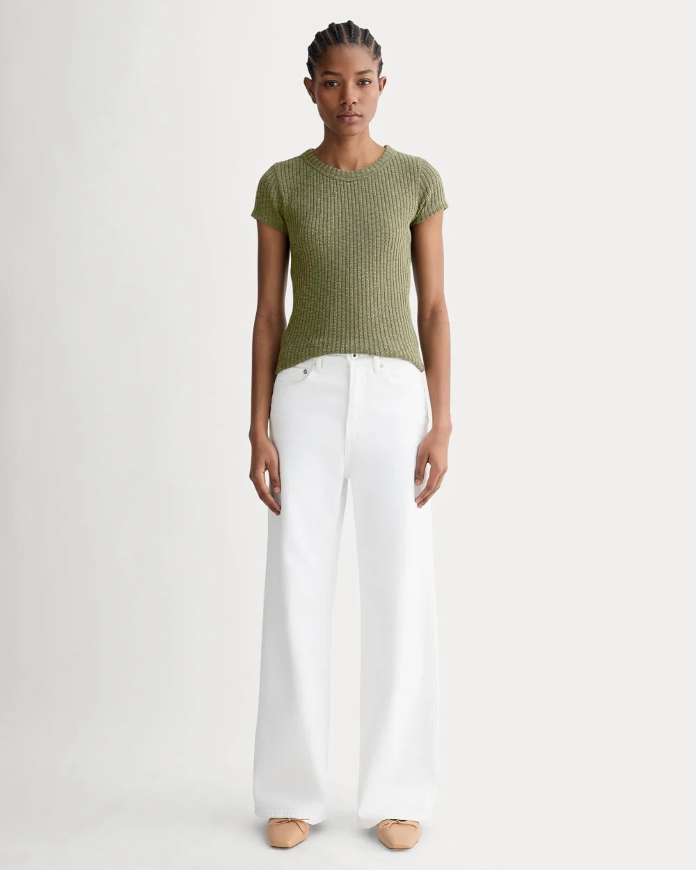 The Cozy Rib Tee | Kalamata - Image 3