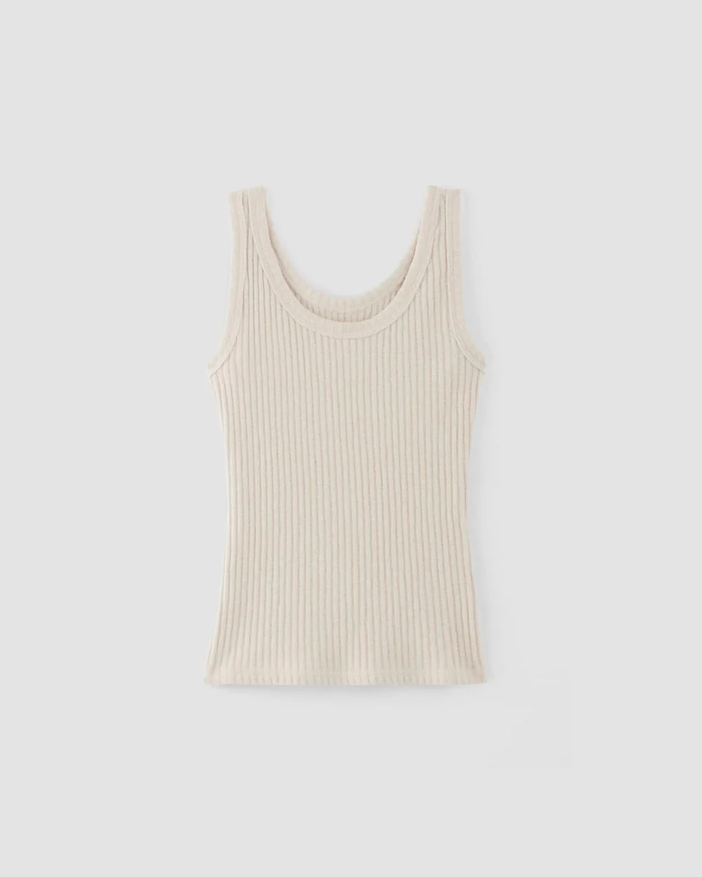 The Cozy Rib Tank | Bone - Image 2