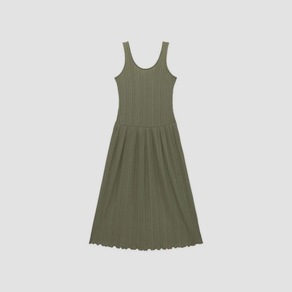 The Rib Soft Knit Scoop-Neck Dress | Kalamata - Image 2