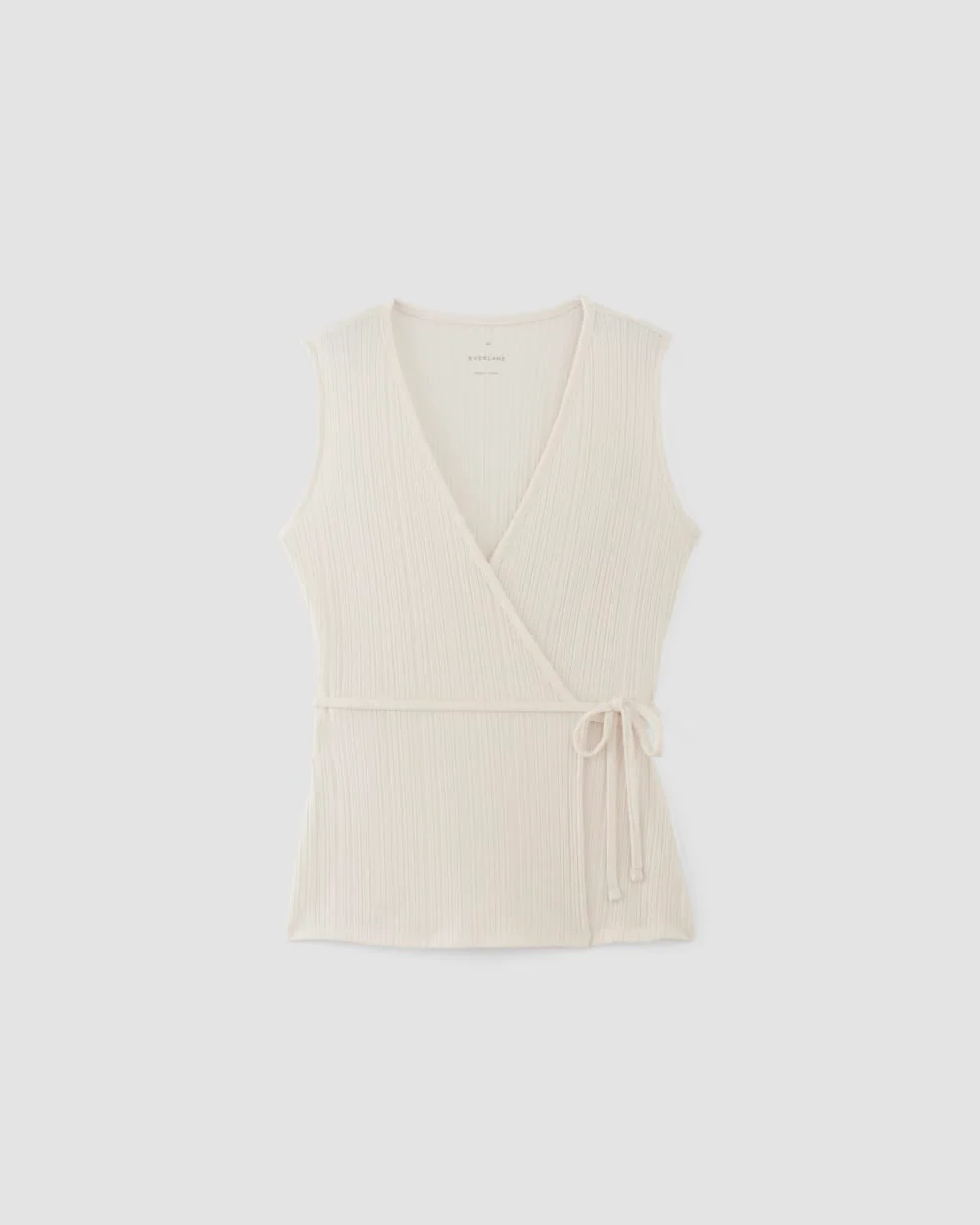 The Rib Wrap Top | Bone - Image 2