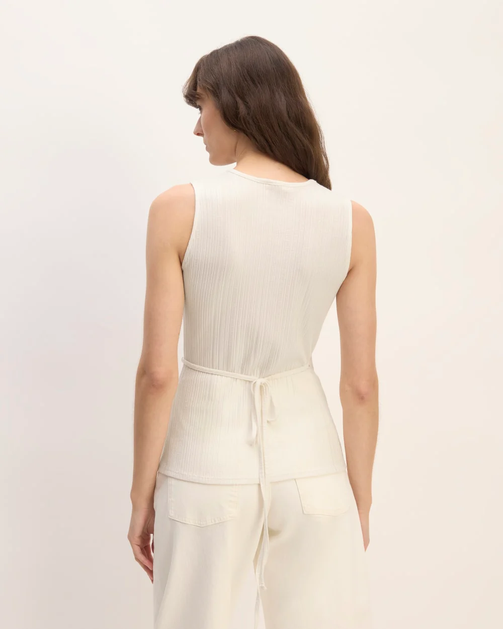 The Rib Wrap Top | Bone - Image 6