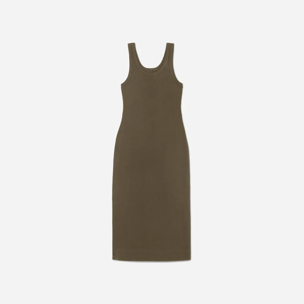 The ’90s Rib Dress | Beech - Image 2