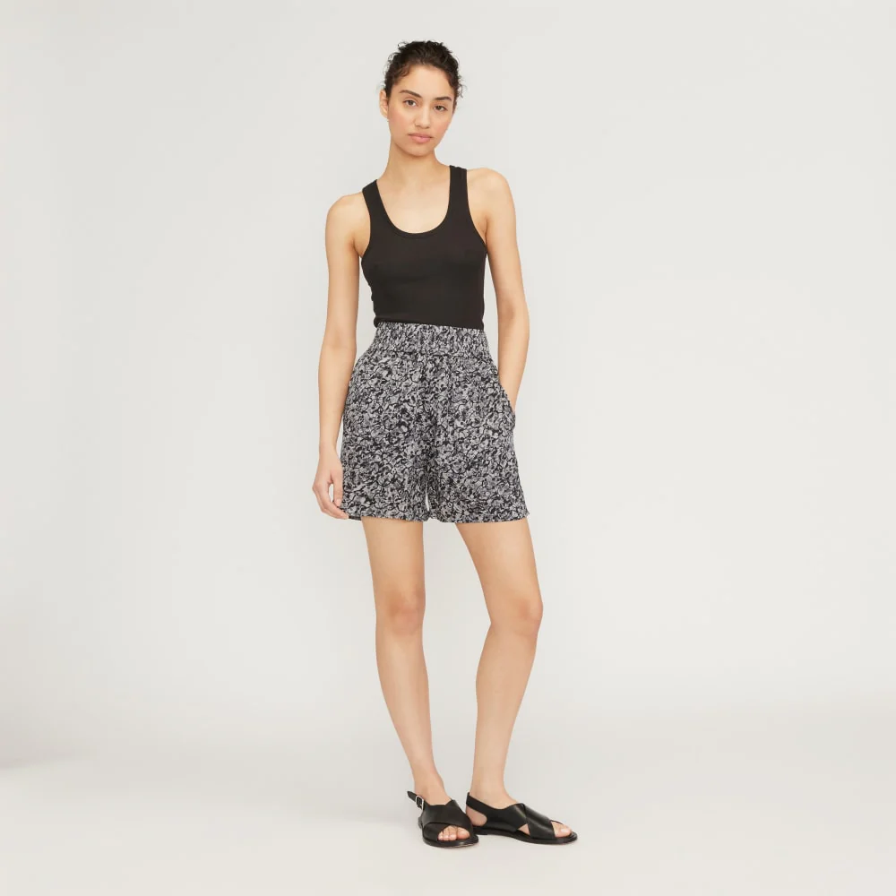 The Satin Pull-On Short | Splatter - Image 6