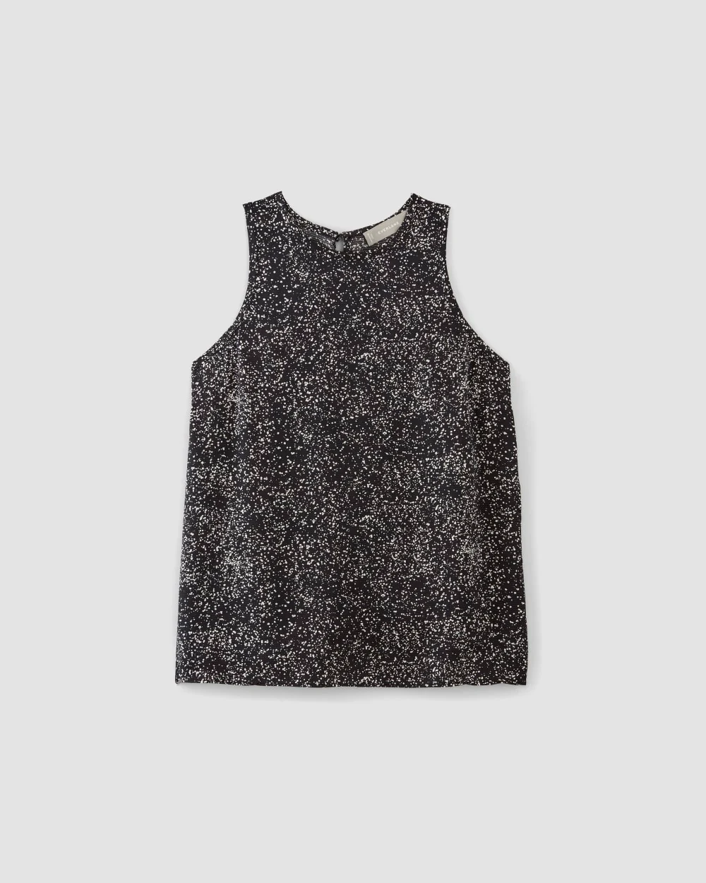 The Satin Racerback Top | Black Moonsplatter - Image 2